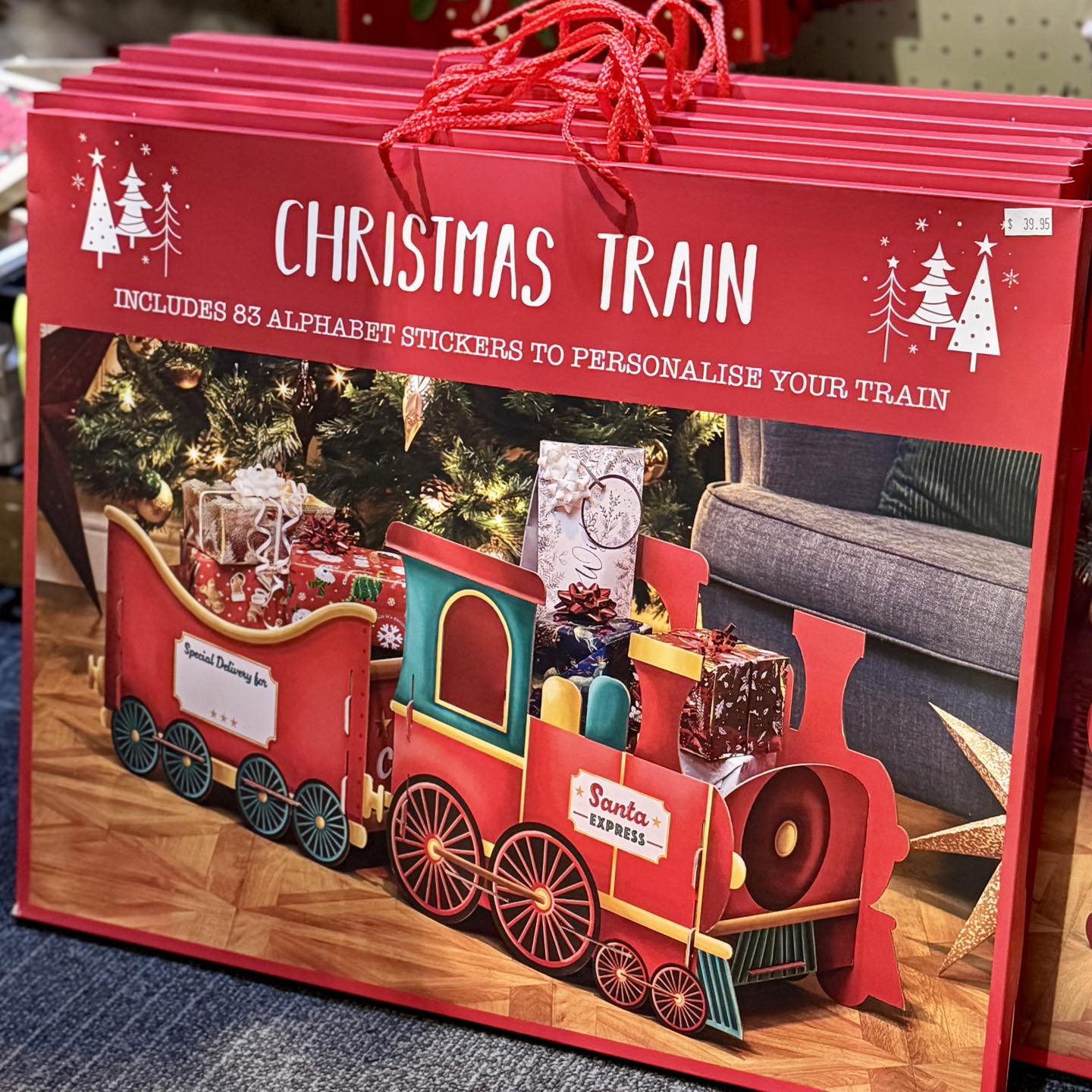 Santa's Christmas Gift Train